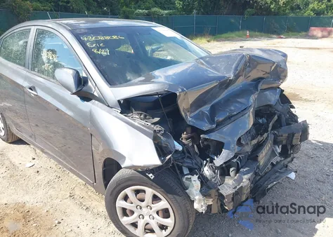 2012 Hyundai Accent Gls from USA, damaged, VIN KMHCT4AE8CU207556